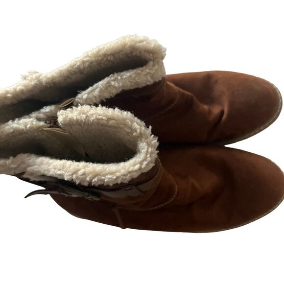 White‎ Mountain Womens 9.5M Taite Fabric Closed Toe Mid-Calf Cold Weather Boots - Picture 6 of 10